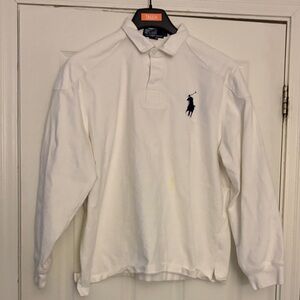 Polo by Ralph Lauren White Long Sleeve Shirt